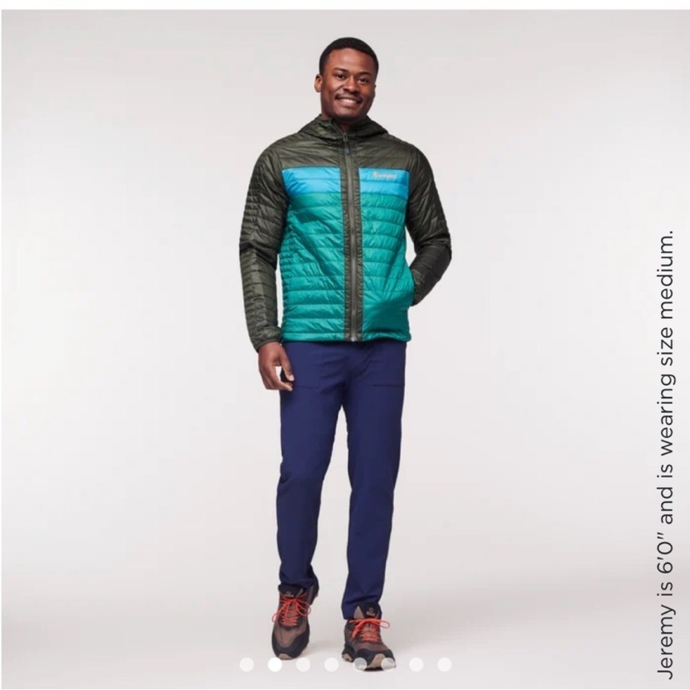 Cotopaxi Men’s XL Capa Insulated Hooded Jacket Woods Greenery Green NWT Puff - Picture 9 of 13
